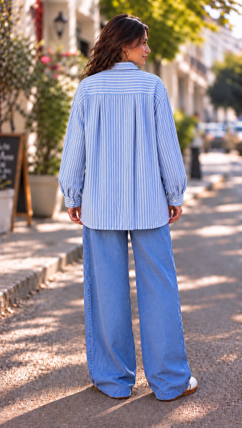 The Blue Horizon Oversized Shirt