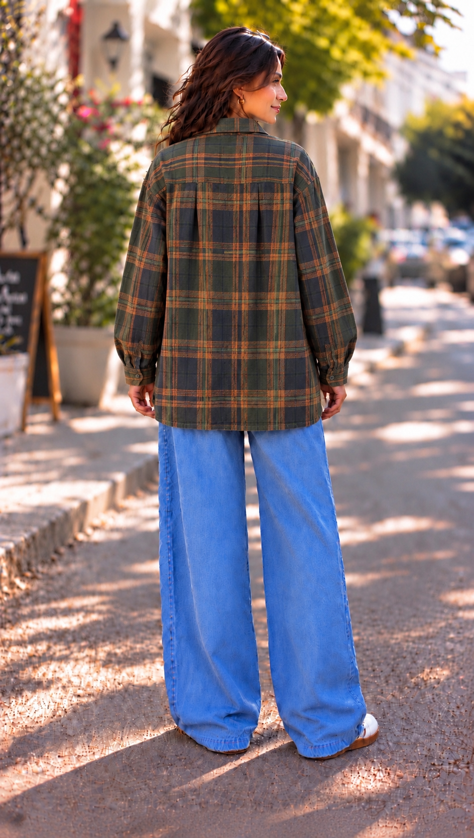 The Autumn Trail Oversized Shirt