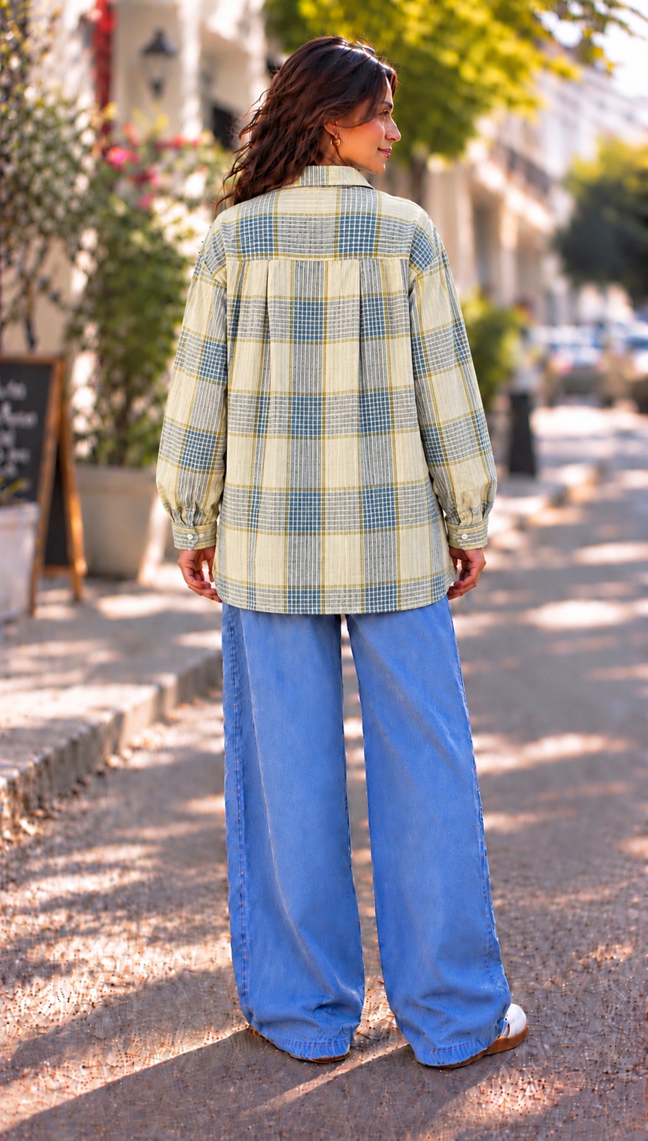 The Meadow Mist Oversized Shirt