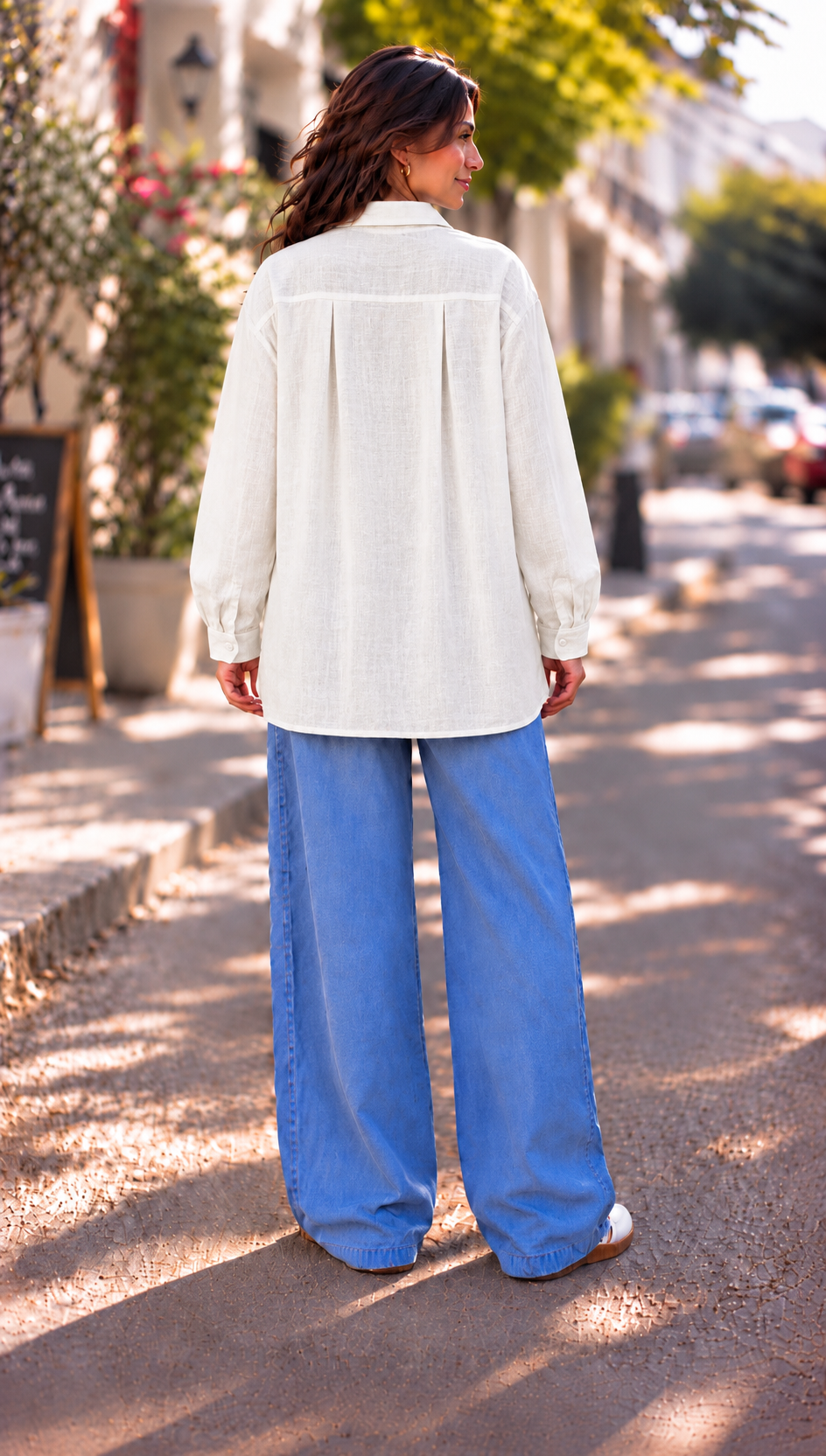 The Coastal Breeze Oversized Shirt