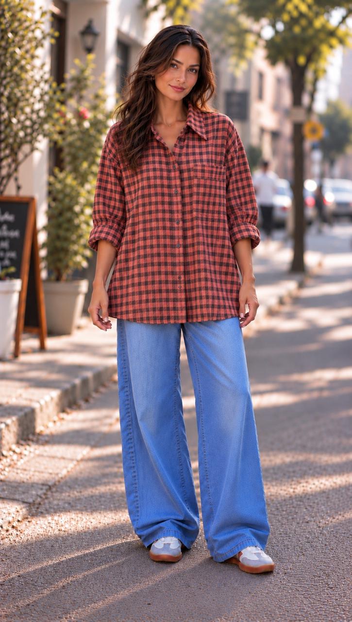 The Cafe Hopping Oversized Shirt